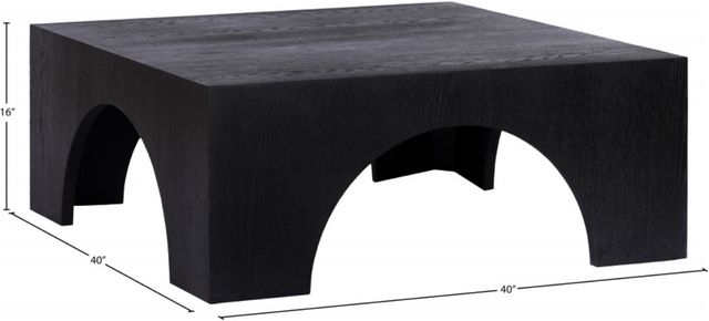 Meridian Furniture Arch Black Coffee Table-3