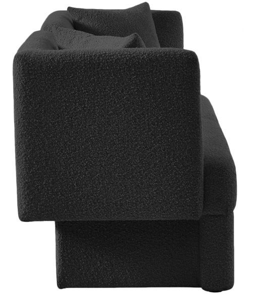 Meridian Furniture Marcel Black Loveseat-2