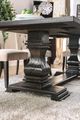 Furniture of America® Nerissa Antique Black Dining Table-3
