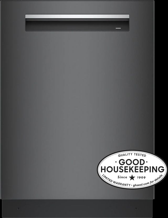 Bosch® 800 Series 24" Black Stainless Steel Top Control Built-In Dishwasher-1