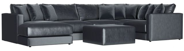Jackson Furniture Remington 6-Piece Slate U-Shape Sectional and Chaise-0