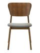 Armen Living Kalia 2-Piece Charcoal Dining Chair Set-1
