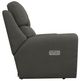La-Z-Boy® Apollo Blue Grey Leather Power Reclining Loveseat with Headrest and Lumbar-2