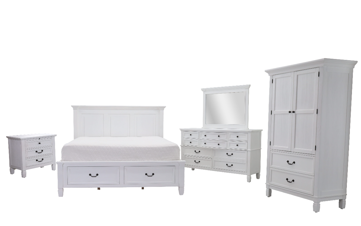 割引価格 Armoire Haven White | Furniture Miskelly ジャケット・アウター