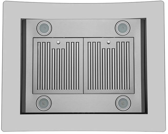Hauslane Chef Series 30" Stainless Steel Island Range Hood with Dual Control Panel-3
