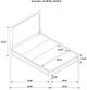 Coaster® Solano 4-Piece Weathered Mango Queen Bedroom Set-2