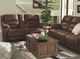 Ashley® Carrarse Power Reclining Sofa-4
