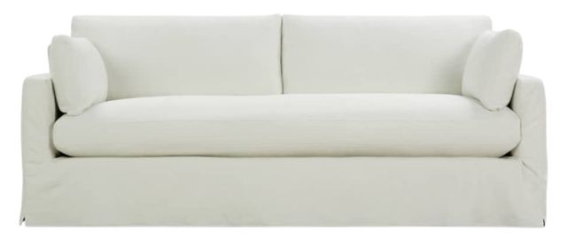 Rowe® Customizable Sylvie 75" Bench Cushion Slipcovered Sofa-0