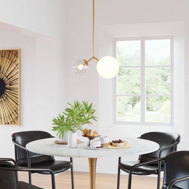 Zuo® Modern Constance Gold Ceiling Lamp-2