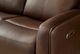 Flexsteel® Alister Burnt Umber Power Gliding Sofa with Power Headrests and Lumbar-5