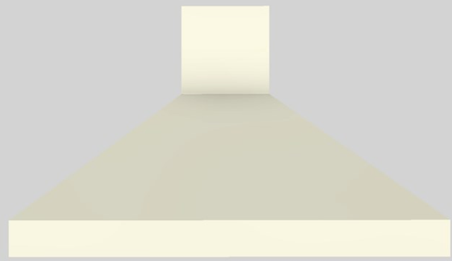 Vent-A-Hood® 48" Biscuit Euro-Style Wall Mounted Range Hood-0