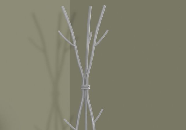 Monarch Specialties Inc. Silver Coat Rack-1