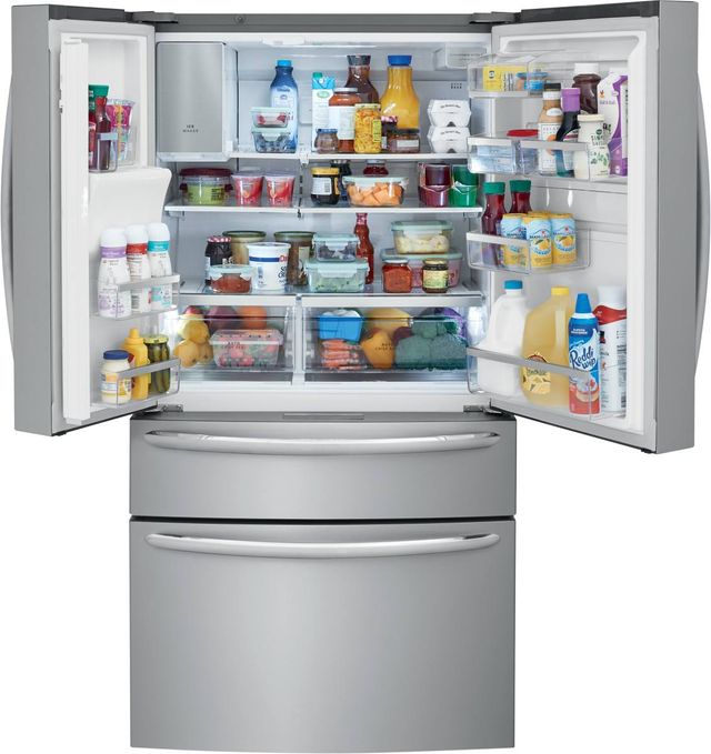 Frigidaire Gallery® 21.8 Cu. Ft. Stainless Steel Counter Depth French Door Refrigerator-3