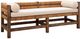 Furniture Classics Georgia Brown/White Settee-0