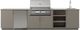 Urban Bonfire® Breeze 36 135" Clay Outdoor Kitchen-0