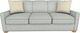 Best® Home Furnishings Customizable Bayment Leather Queen Memory Foam Sofa Sleeper with Honey Birch Legs-1