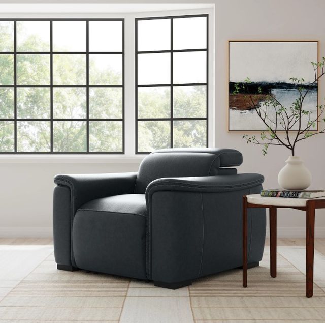 Flexsteel® Customizable Camden Power Recliner with Power Headrest-1