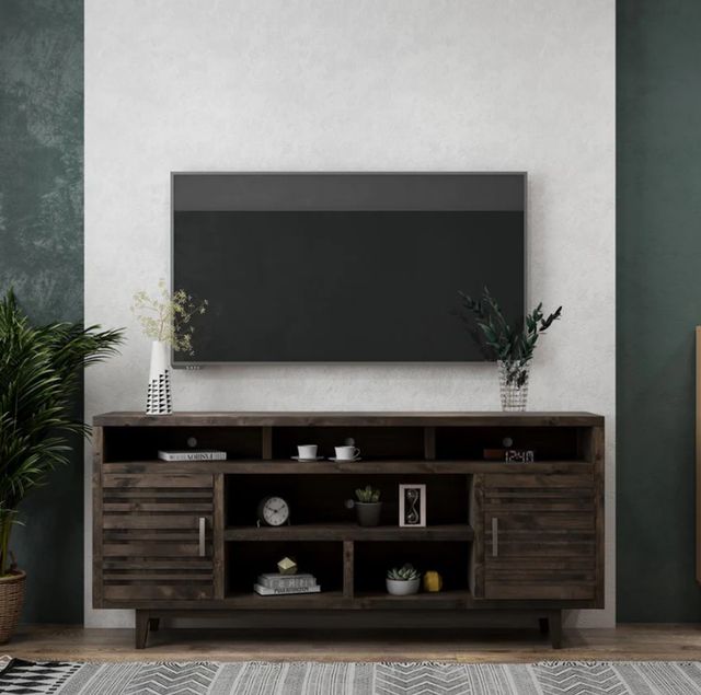 Legends Home Avondale Charcoal 76" TV Console-1