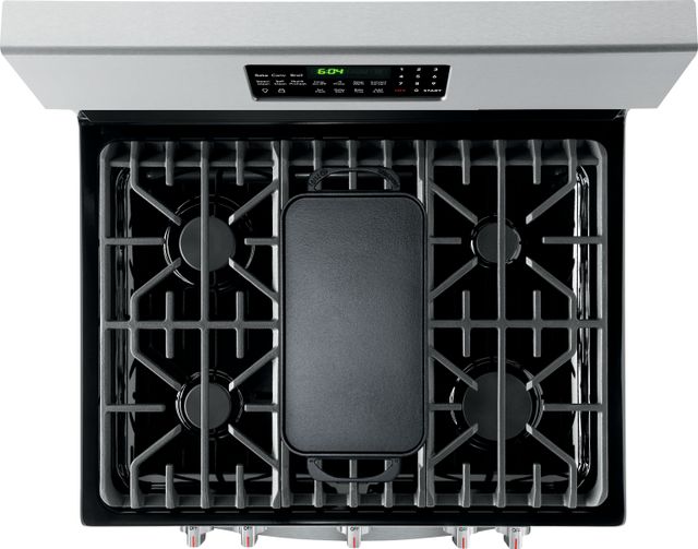 Frigidaire Gallery® 29.88" Stainless Steel Free Standing Gas Range-3