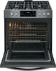 Frigidaire Gallery® 30" Black Stainless Steel Free Standing Gas Range with Air Fry-2