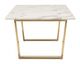 Zuo® Modern Atlas White Coffee Table with Gold Base -2