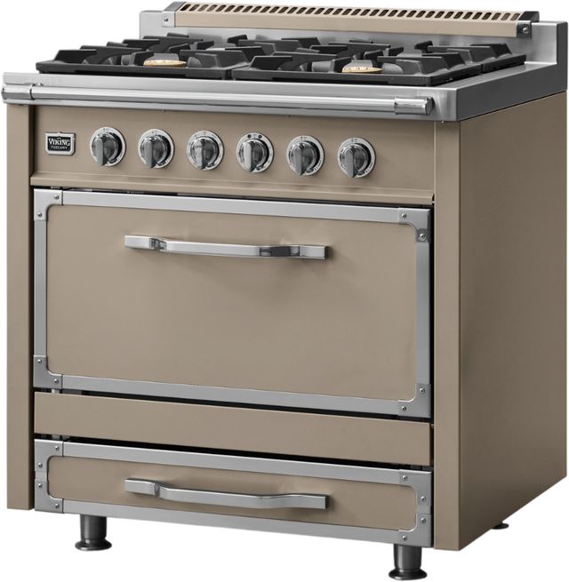 Viking® Tuscany 36" Nantucket Pro Style Dual Fuel Range-2