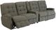 Flexsteel® Devon Onyx Power Reclining Sectional with Power Headrests-1