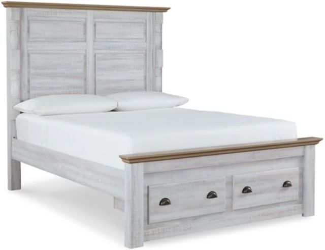 Signature Design by Ashley® Haven Bay Two-Tone Queen Storage Bed-0
