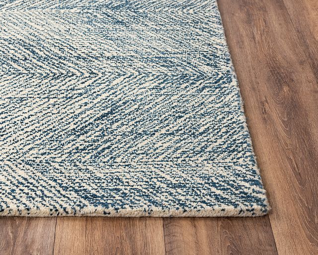 Rizzy Home Etchings Blue 5'x8' Rectangular Rug-4