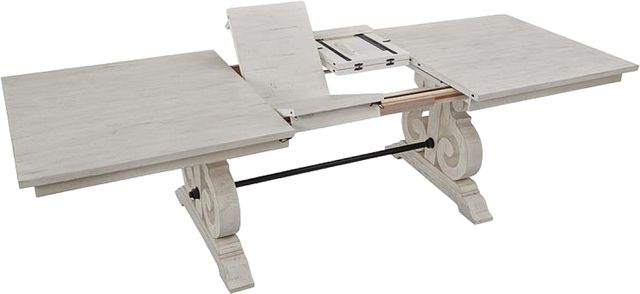 Magnussen Home® Bronwyn Alabaster 80" Rectangular Dining Table-4