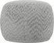 iAmerica Fluff Grey Footstool-2