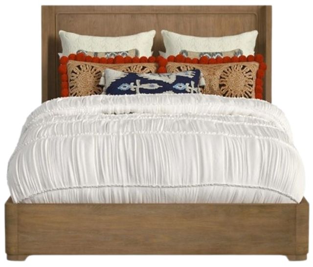 Flexsteel® Normandy Driftwood Queen Panel Bed-1