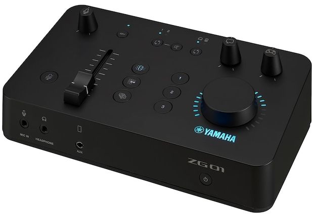 Yamaha® Black Gaming Mixer Headphone Amplifier | Sound Concepts | AR