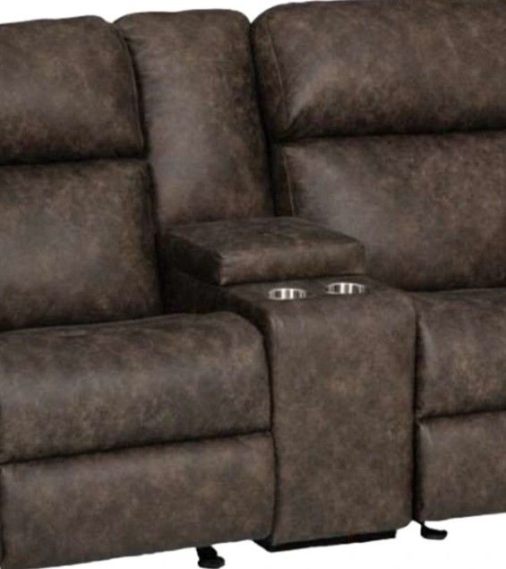Stanton™ Customizable 823 Power Dual Glide Reclining Console Loveseat with Power Headrest and Lumbar-1