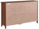 Whittier Wood® Furniture McKenzie Glazed Antique Cherry Master Dresser-3