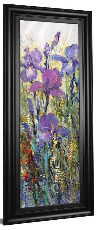 Classy Art Iris Field I by Tim Otoole Wall Art-1
