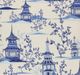 Stylecraft Beige/Blue Square Designer Pillow-1