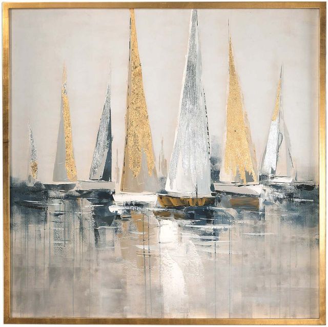 Uttermost® Regatta Hand Painted Canvas-0