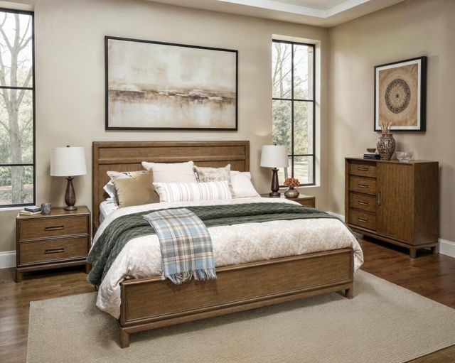 Magnussen Home® Ridgefield Russet BrownCalifornia King Panel Bed-1