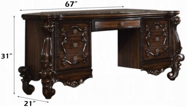 ACME Furniture Versailles Cherry Oak Vanity Desk-2