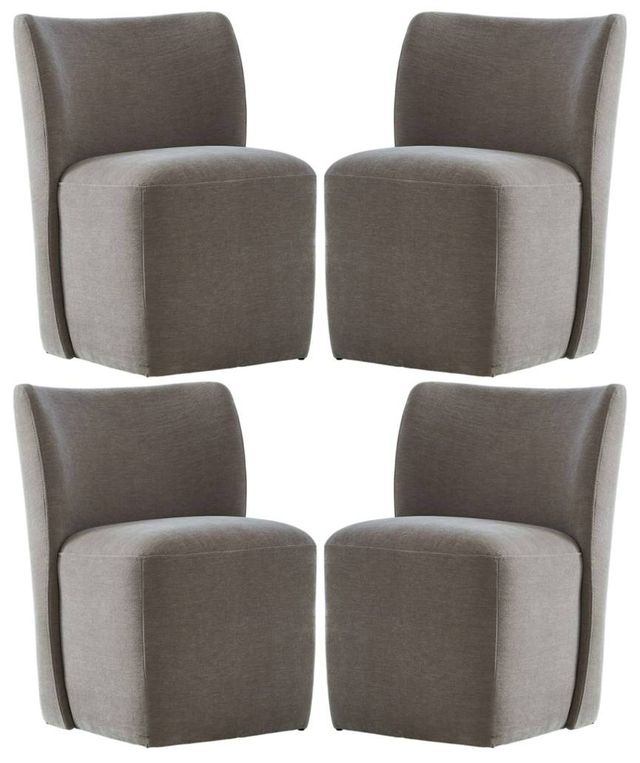 Liberty Furniture 4-Piece Truffle Dining Side Chair Set-0