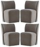 Liberty Furniture 4-Piece Truffle Dining Side Chair Set-0