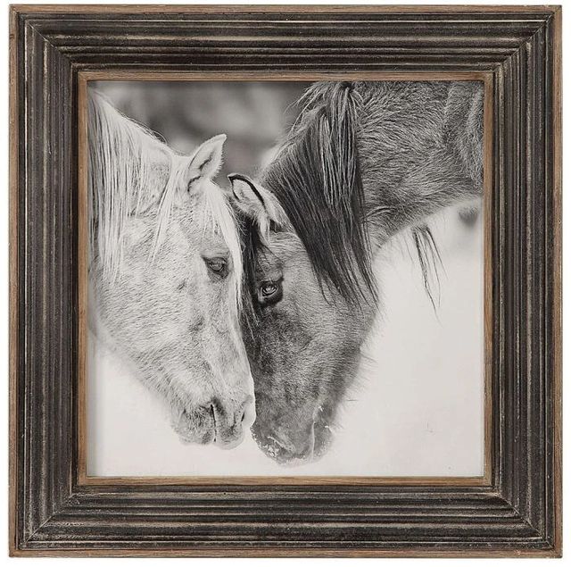 Uttermost® Ph Burchett Horses Framed Print-0