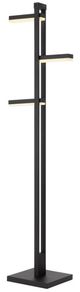 Cal® Lighting & Accessories Dijon Black Floor Lamp-1