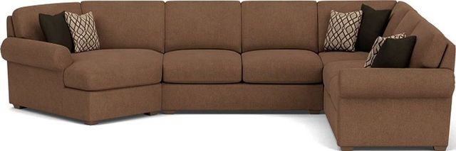 Flexsteel® Randall Brown Cafe Sectional-1