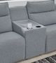 Signature Design by Ashley® Modmax II 3-Piece Pepper/Salt Left-Arm Facing Power Reclining Sectional and Chaise-2