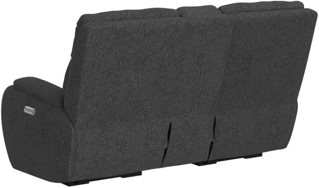 Flexsteel® Customizable Strait Power Reclining Loveseat with Console and Power Headrests-4