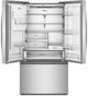 Whirlpool® 36" 23.4 Cu. Ft. Fingerprint-Resistant Stainless Finish Counter Depth French Door Refrigerator with Nugget Ice-1