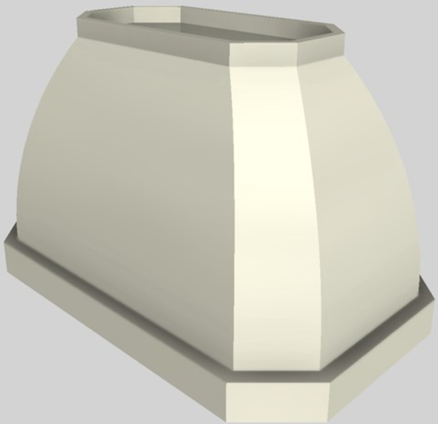 Vent-A-Hood® Designer Series 48" Biscuit Island Range Hood-3