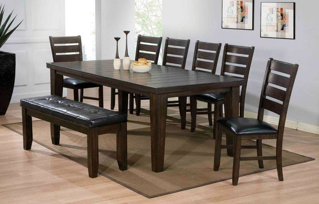 ACME Furniture Urbana 2-Piece Black/Espresso Dining Side Chair Set-1